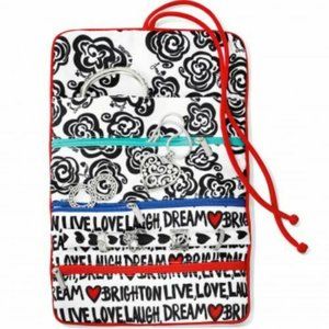 Brighton LOVE DOVES Jewelry Roll NWT